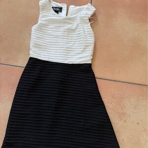 by & by Black and White Kids Dress
